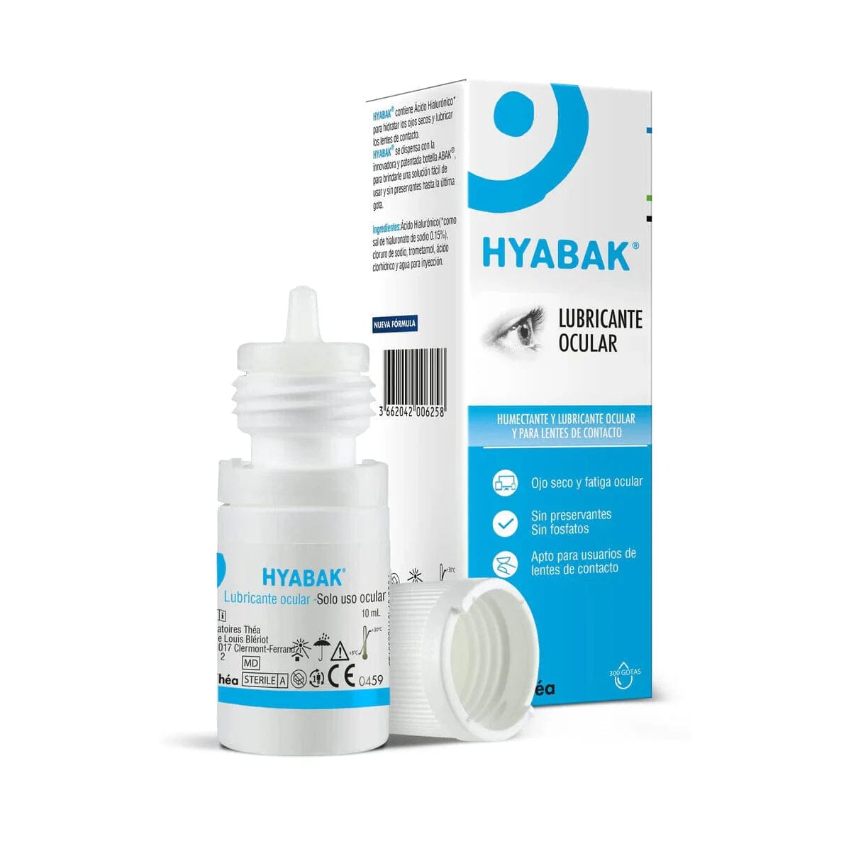 Hyabak Gotas Oftálmicas x 10 mL LAB. THEA